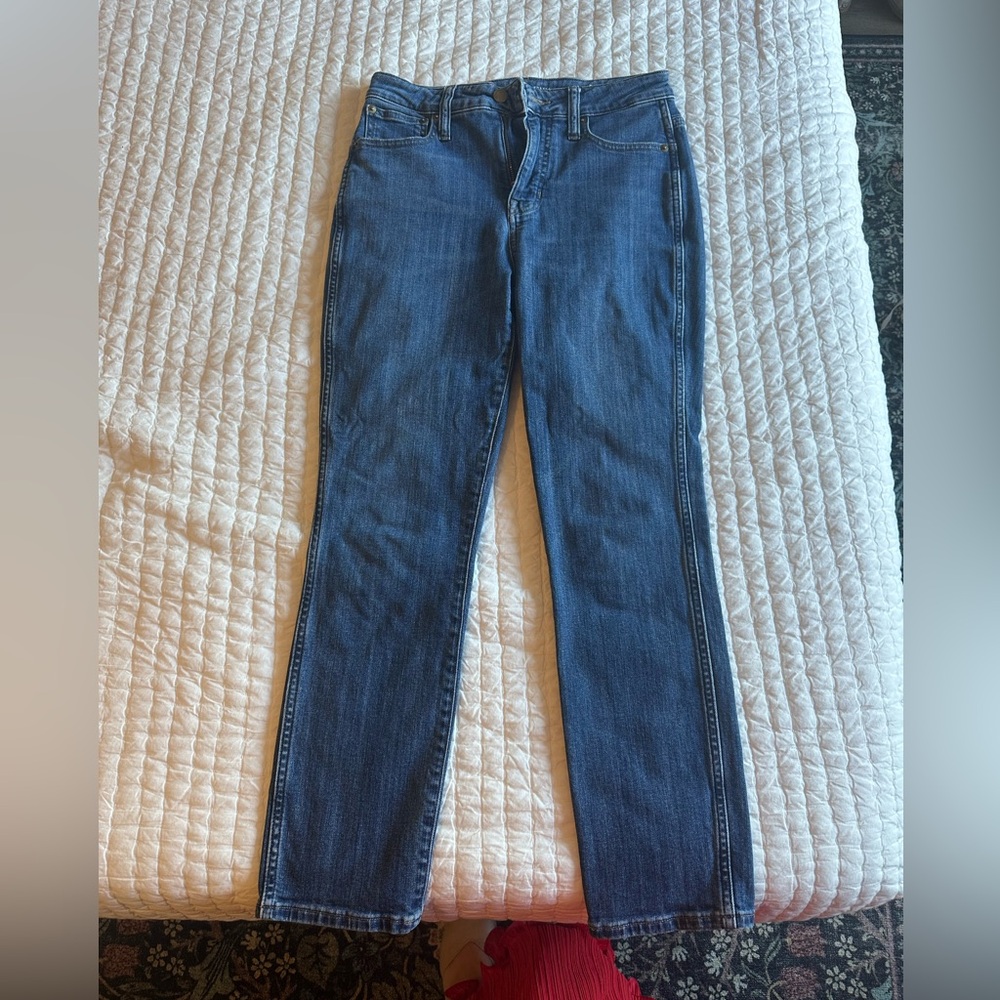J Crew Women's Curvy Vintage Slim Straight Jeans